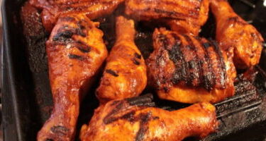 pollo marinado a la parrilla