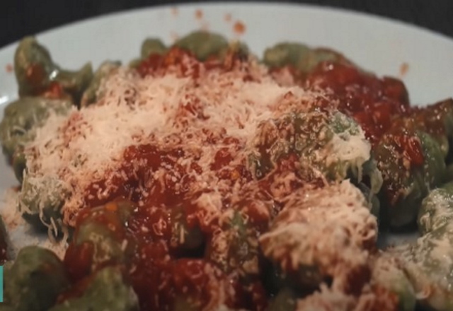 ñoquis de acelga y harina