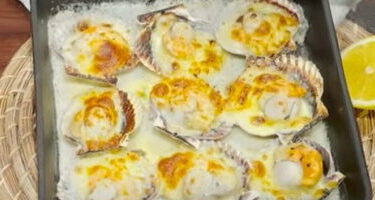 Ostiones a la parmesana