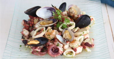 Ensalada de mariscos